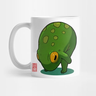 Yoga Frog Forward Bend Mug